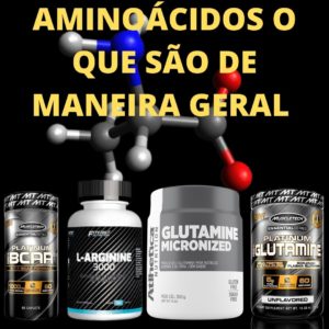 Aminoácidos o que são de maneira geral