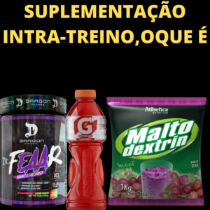Suplementação intra-treino, o que é  