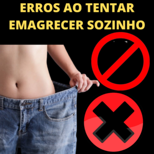 Erros ao tentar emagrecer sozinho