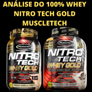 Análise do Nitro Tech 100% Whey Gold