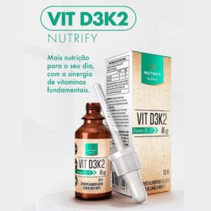 Descubra o poder transformador da Vitamina D3 K2 Líquida da Nutrify